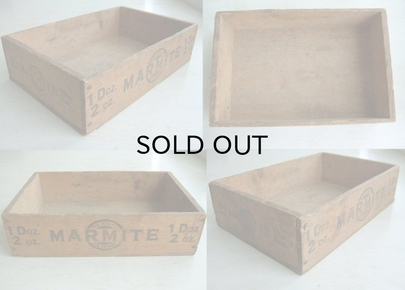 画像2: 【RARE】 ENGLAND antique MARMITE 木製ボックス