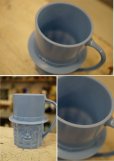 画像2: ミスターピーナッツ プラスチックマグカップ ブルー (2)