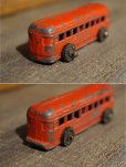 画像2: Barclay diecast ミニカー バス 1930 - 1950's　ゴムタイヤ (2)