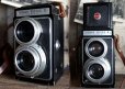 画像2: U.S.A. antique 渋い KODAK REFLEX II 二眼レフカメラ 1948－54's KODAKオリジナルケース付き (2)