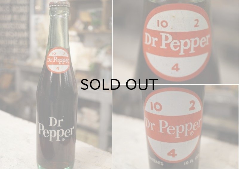 画像2: Dr Pepper ドクターペッパー ボトル　レア 中身入り