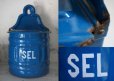 画像4: FRANCE antique ホーロー セル缶 SEL缶 1920-30's (4)