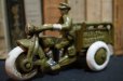 画像1: Harley-Davidson Servi-car　cast iron toy  (1)