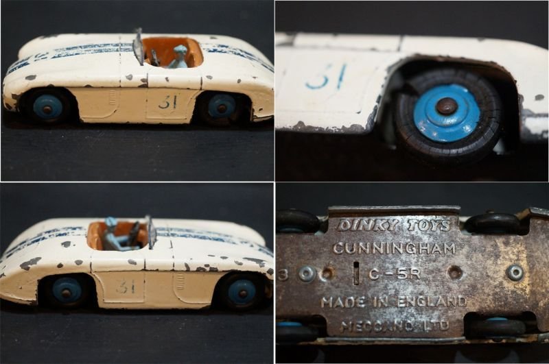 画像3: UK antique DINKY イギリス ディンキー CUNNINGHAM RACING CAR