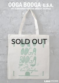 【アメリカ直輸入・日本未発売】LA【Ooga Booga】TOTE BAG ウーガブーガ トートバッグ Green