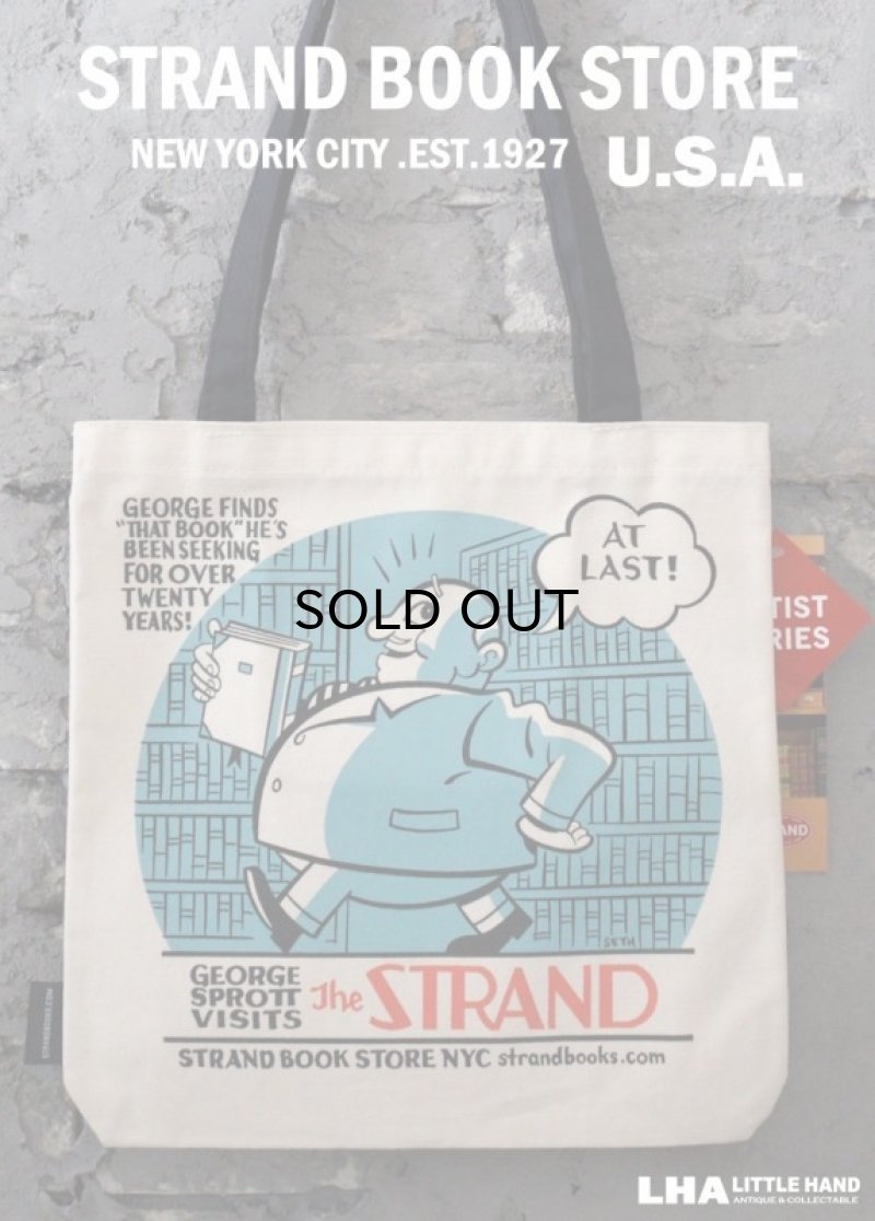画像2: 【アメリカ直輸入・日本未発売】NY【STRAND BOOK STORE】TOTE BAG ストランドブックストア トートバッグ Seth