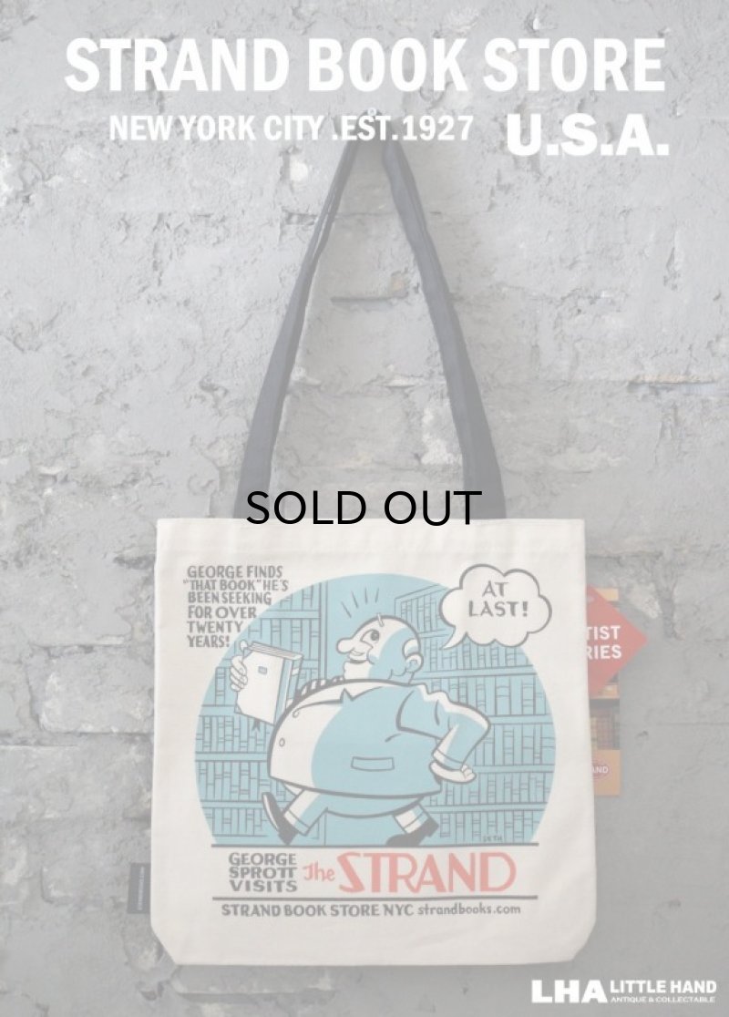 画像1: 【アメリカ直輸入・日本未発売】NY【STRAND BOOK STORE】TOTE BAG ストランドブックストア トートバッグ Seth