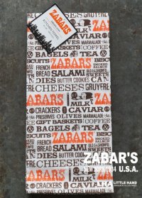 【アメリカ直輸入・日本未発売】NY【ZABAR'S】KITCHEN TOWEL ゼイバーズ キッチンタオル ロゴ