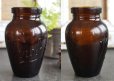 画像2: ENGLAND antique Virol （Mサイズ）ガラスボトル アンバーガラスボトル 瓶 1920-30's (2)