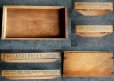 画像4: USA antique PHILADELPHIA 薄型 木製チーズボックス 木箱 1900-1930's (4)