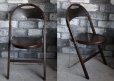 画像2: U.S.A. antique STAKMORE FOLDING CHAIR NEW YORK フォールディングチェア 折りたたみ椅子 1925's (2)