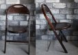 画像2: U.S.A. antique STAKMORE FOLDING CHAIR NEW YORK フォールディングチェア 折りたたみ椅子 1925's (2)