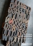画像1: U.S.A. antique アンティーク木製プリンターブロック【小さなアルファベットＡ〜Ｚ揃・66個】 Ｈ2.5ｃｍ スタンプ はんこ 1890-1940's  (1)