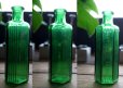 画像2: ENGLAND antique イギリスアンティーク NOT TO BE TAKEN ガラスボトル[4oz] H13.6cm ガラス瓶 1900-20's (2)