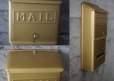 画像3: U.S.A. antique MAIL BOX アメリカアンティーク 【デッドストック未使用品・箱付】 新聞受け付き メールボックス ポスト 郵便受け 1950's  (3)