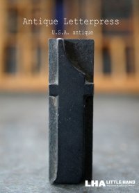 U.S.A. antique アメリカアンティーク 木製プリンターブロック【t】 Ｈ5ｃｍ スタンプ はんこ 数字 1900-40's 