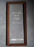 画像1: FRANCE antique フランスアンティーク WOOD FRAME 素敵な装飾 木製フレーム ピクチャーフレーム 額 枠 1900－30's (1)