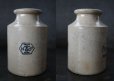 画像3: ENGLAND antique イギリスアンティーク Taylor's マスタード 陶器ポット（Mサイズ） 陶器ボトル 1900's (3)