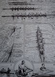 画像5: FRANCE antique ART PAPER フランスアンティーク 辞書・図鑑の1ページ ［ボート］ 描画 アンティークアート 1930's (5)