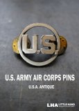画像1: USA antique アメリカアンティーク U.S. Army Air Corps Pins アメリカ陸軍航空隊 ピンズ USピンバッジ ミリタリー RAMONES ラモーンズ PUNK パンク 1940-44's  (1)