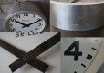 画像4: FRANCE antique BRILLIE wall clock フランスアンティーク 掛け時計 ヴィンテージ クロック 26cm 1950-60's (4)