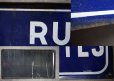 画像3: FRANCE antique フランスアンティーク 素敵な街並みに飾られていた ホーローストリートサイン RUE 看板 標識 1930-40's  (3)