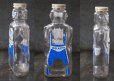 画像2: USA antique SPACE FOODS GALAXY Spaceman Bottle アメリカアンティーク ヴィンテージ ギャラクシー スペースマン ボトル シロップ瓶 未使用デッドストック 1950's (2)
