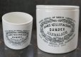 画像2: 【RARE】 ENGLAND antique イギリスアンティーク DUNDEE 2LB ダンディ マーマレードジャー H11cm 陶器ジャー 陶器ポット 1900's (2)
