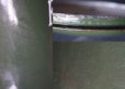画像7: 【RARE】ENGLAND antique FLOUR BIN イギリスアンティーク 渋いダークグリーン 大きな ホーロー フラワー缶 花文字・リベット留め ラージサイズ FLOUR 1920's
