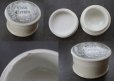 画像3: ENGLAND antique イギリスアンティーク COLD CREAM コールドクリームジャー 陶器ポット 1890's (3)