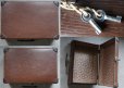 画像3: ENGLAND antique イギリスアンティーク スーツケース・トランク バッグ　コンパクトサイズ ブラウン 茶 ヴィンテージ1950-60's (3)