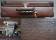 画像5: ENGLAND antique イギリスアンティーク スーツケース・トランク バッグ　コンパクトサイズ ブラウン 茶 ヴィンテージ1950-60's (5)