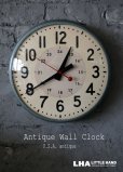 画像1: 【RARE】U.S.A. antique SESSIONS wall clock アメリカアンティーク  掛け時計 スクール ヴィンテージ クロック 34cm 1950's インダストリアル 工業系 (1)