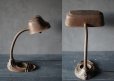 画像4: USA antique アメリカアンティーク インダストリアル デスクランプ バンカーズランプ グースネック 工業系 ライト 照明 ヴィンテージランプ 1920-30's