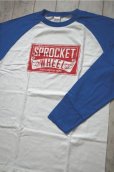 画像2: SPROCKET WHEEL ラグラン 長袖 Tシャツ　（オフィシャル） (2)