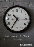 画像1: U.S.A. antique GENERAL ELECTRIC wall clock GE アメリカアンティーク ゼネラル エレクトリック 掛け時計 スクール ヴィンテージ クロック 37cm 1950's (1)