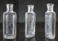 画像2: ENGLAND antique イギリスアンティーク 筆記体ロゴが素敵な【Boots】小さな ガラスボトル H8cm ガラス瓶 1920's (2)