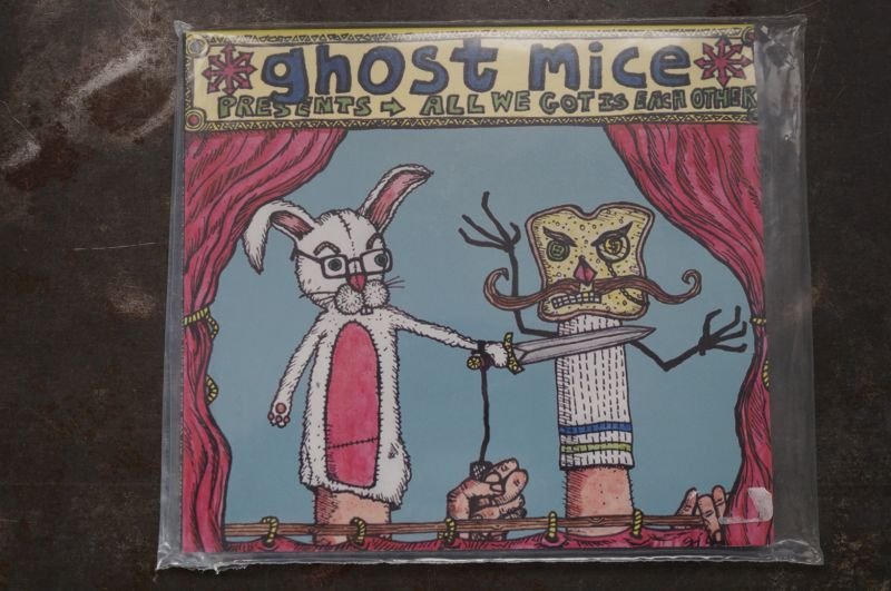 画像1: GHOST MICE /  ALL WE GOT IS EACH OTHER+DEATH AND HATRED TO MANKIND  CD 