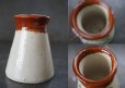 画像4: 【RARE】ENGLAND antique イギリスアンティーク ツートンカラー SUPERIOR PASTEURIZED CREAM （Sサイズ）陶器ポット 1900's (4)