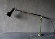 画像2: USA antique アメリカアンティーク インダストリアル デスクランプ ワークランプ アームランプ 工業系 ライト 照明 ヴィンテージランプ 1940－60's (2)