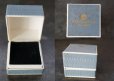 画像2: SALE 【50％OFF】 ENGLAND antique イギリスアンティーク クラフト ジュエリーケース 紙箱 ジュエリーボックス リングケース リングボックス アクセサリー 1940-60's (2)