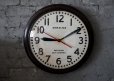 画像2: U.S.A. antique GIBRALTAR wall clock  アメリカアンティーク ジブラルタル 掛け時計 ヴィンテージ スクール クロック 特大46.2cm 1959's (2)