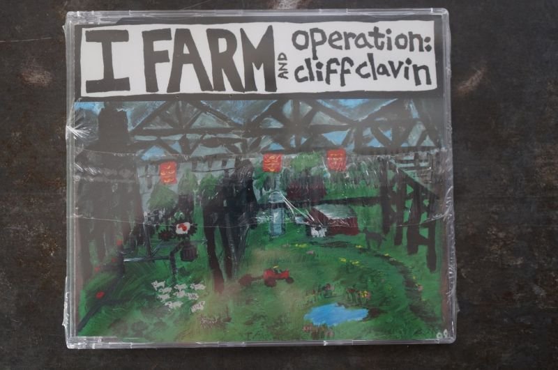画像1: I FARM AND  OPERATION: CLIFF CALVIN   / Split　CD 