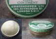 画像3: ENGLAND antique イギリスアンティーク GRASSHOPPER Ointment ティン缶 5.5cm ブリキ缶 1930's (3)