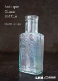 画像1: ENGLAND antique イギリスアンティーク 筆記体ロゴが素敵な【Boots】 ガラスボトル H11.8cm ガラス瓶 1920's (1)