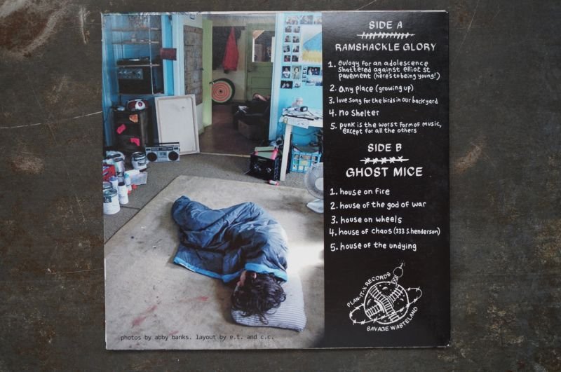 画像2: GHOST MICE & RAMSHACKLE GLORY / SHELTER   Split CD 