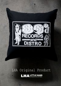 LHA  ORIGINAL CUSHION COVER  LHAオリジナル クッションカバー 45x45cm 86’RECORDS