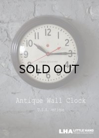 U.S.A. antique GENERAL ELECTRIC wall clock GE アメリカアンティーク ゼネラル エレクトリック 掛け時計 スクール ヴィンテージ クロック 27.5cm 1950's
