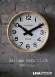 画像1: FRANCE antique BRILLIE wall clock フランスアンティーク 掛け時計 ヴィンテージ クロック 26cm 1940-50's (1)