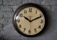 画像2: U.S.A. antique GENERAL ELECTRIC  wall clock GE アメリカアンティーク ゼネラル エレクトリック  掛け時計 ヴィンテージ スクール クロック 38cm 1940-50's (2)